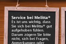 Service bei Melitta